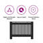 Housse de radiateur horizontale Gilemette-2030756062