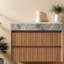 Meuble-lavabo moderne, rangement de 30 po