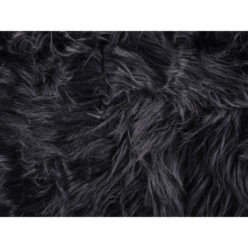 Kimmel Polyester Solid Colour Bedspread, Black