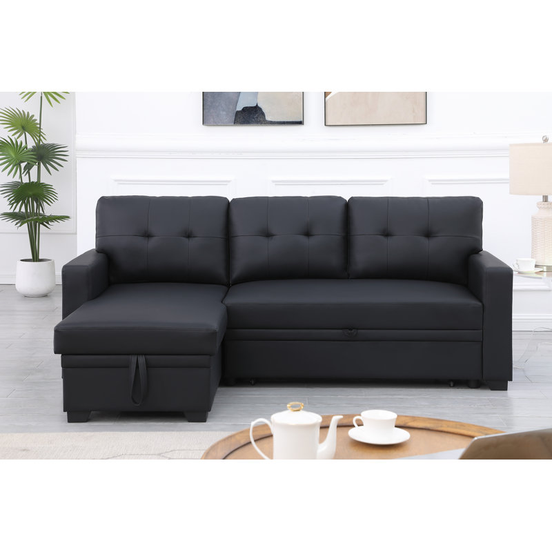 Duke Faux Leather Sectional