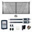 Ensemble complet de barrière et d'ouvre-portail automatique en acier à double battant - homologué ETL - Style Sofia-95105630