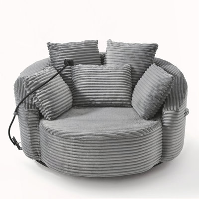 360° Swivel Chair Accent Barrel Chair