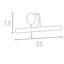 2 -Light Hardwired Dimmable Wall Mount Picture Light-5766201