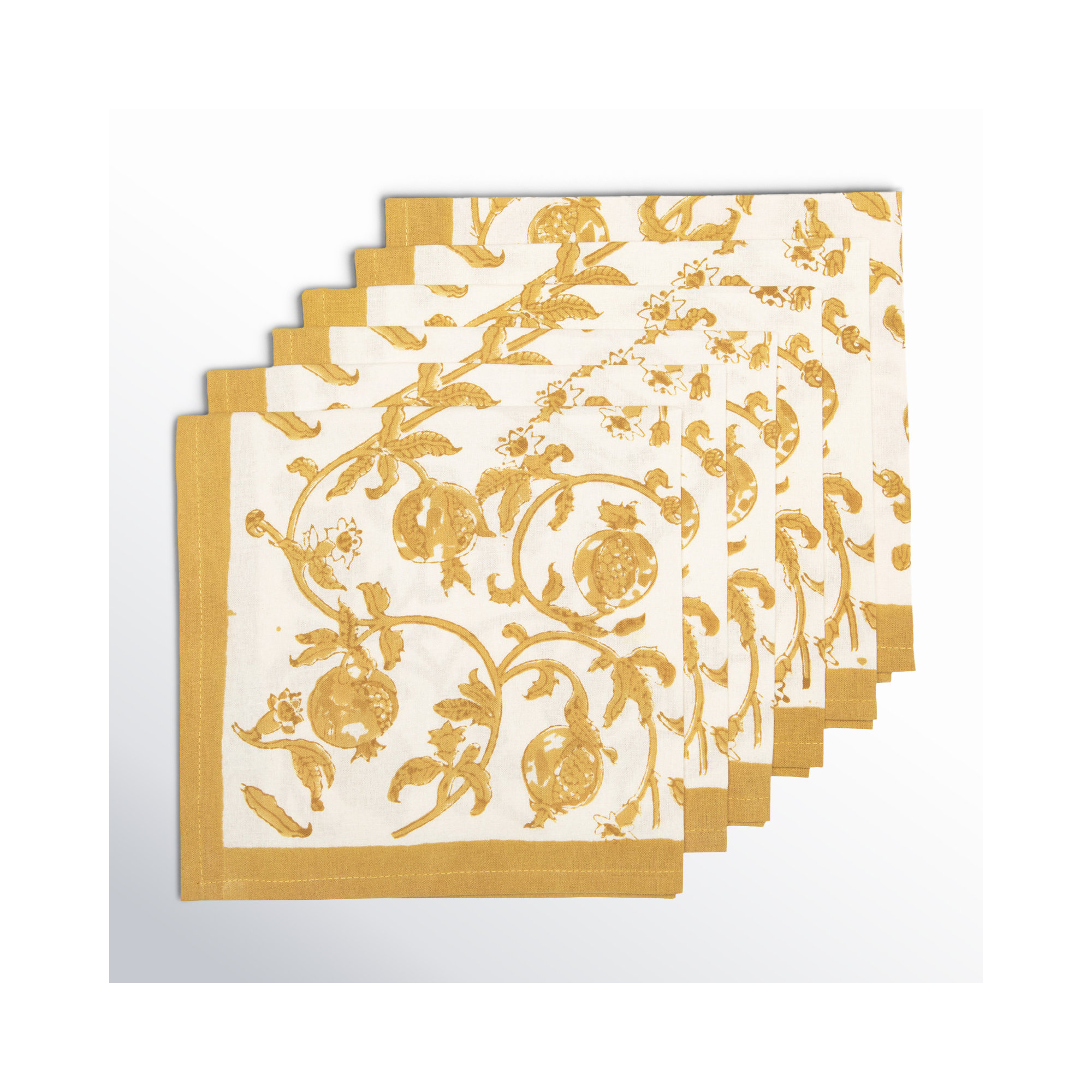 Britannia 19" W x 19" L Napkin, Mustard