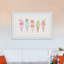 «Ice Cream Cones» par Diana Alcala - reproduction de cadre photo sur papier-22480928