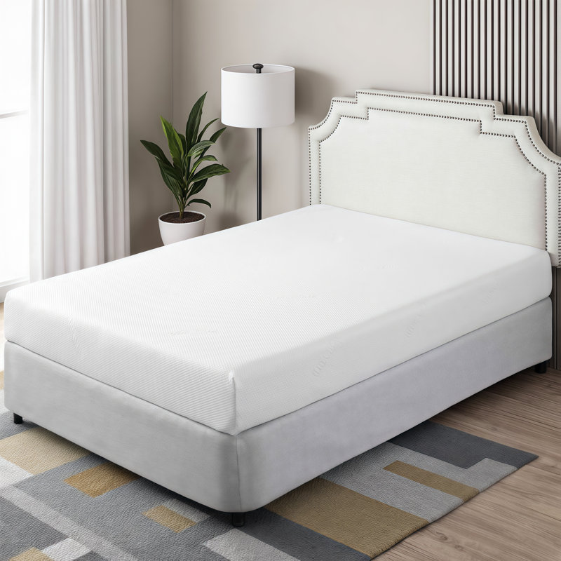 Matelas en mousse viscoélastique gélifiée 8 pouces dans une boîte - Soulagement de la pression de refroidissement et soutien de l'isolation des mouvements
