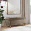 Banc de rangement à couvercle rabattable rembourré-95163478
