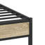 Bed Frame Without Mattress Engineered Wood-1250920554-1264259886