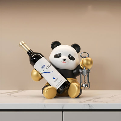 Kadia Tabletop Wine Bottle Rack Gold