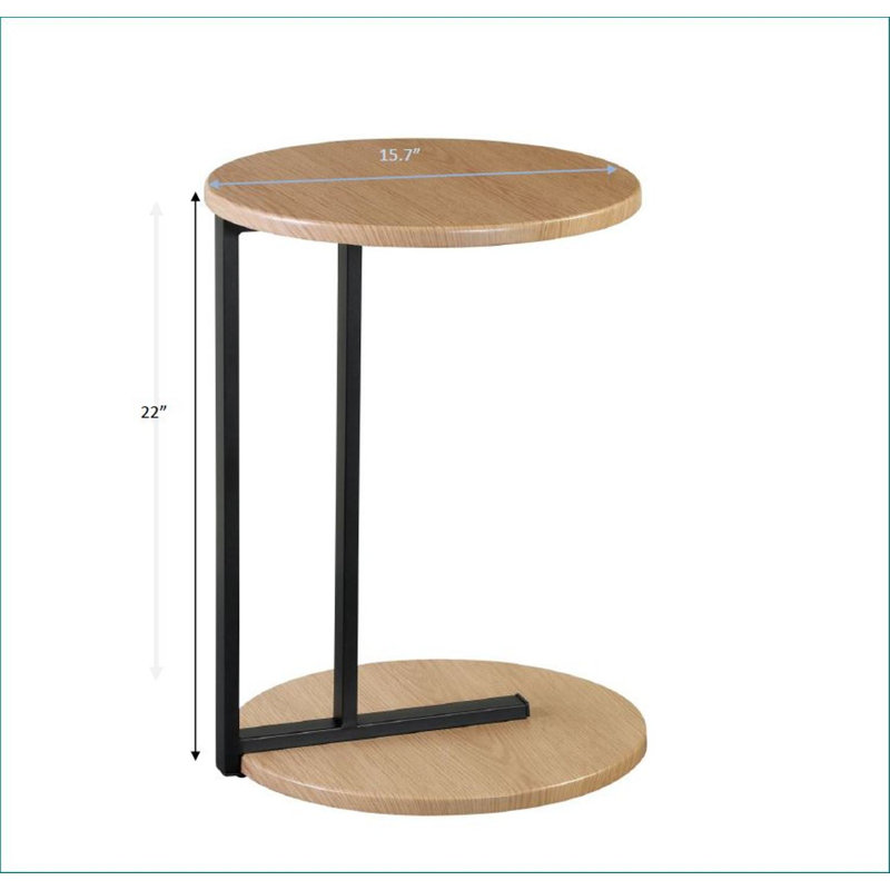 Table de bout cadrée