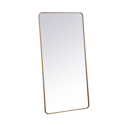 Sabine Metal Rounded Rectangle Wall Mirror