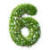 Number 6 Of Grass And Flower by BlackJack3D - No Frame Print on Canvas