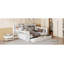 Lit de jour en bois avec 3 tiroirs, ports USB et bureau-1072545842