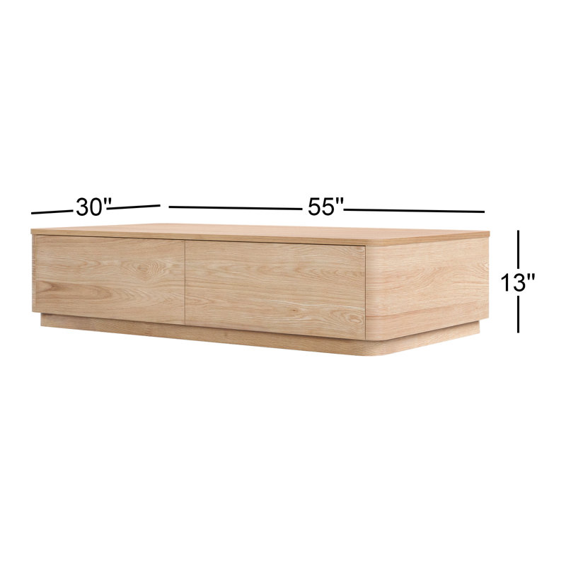 Mille Coffee Table, Oak