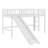 Low Loft Bed With Ladder And Slide-895268027