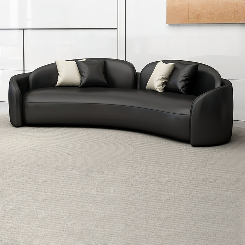 Canapé nordique simple, H 27,56 po x l 78,74 po x P 39,37 po