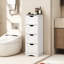 Armoire de salle de bain à 4 tiroirs avec poignées découpées-1146805410