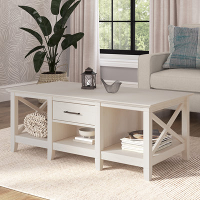Table basse avec rangement Huckins