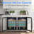 48" Dual-Zone Beverage Refrigerator, 440-Can Built-In or Freestanding Beer Fridge, Split 2-Unit Design, Adjustable Shelves, Large Capacity Beverage Cooler-128488057