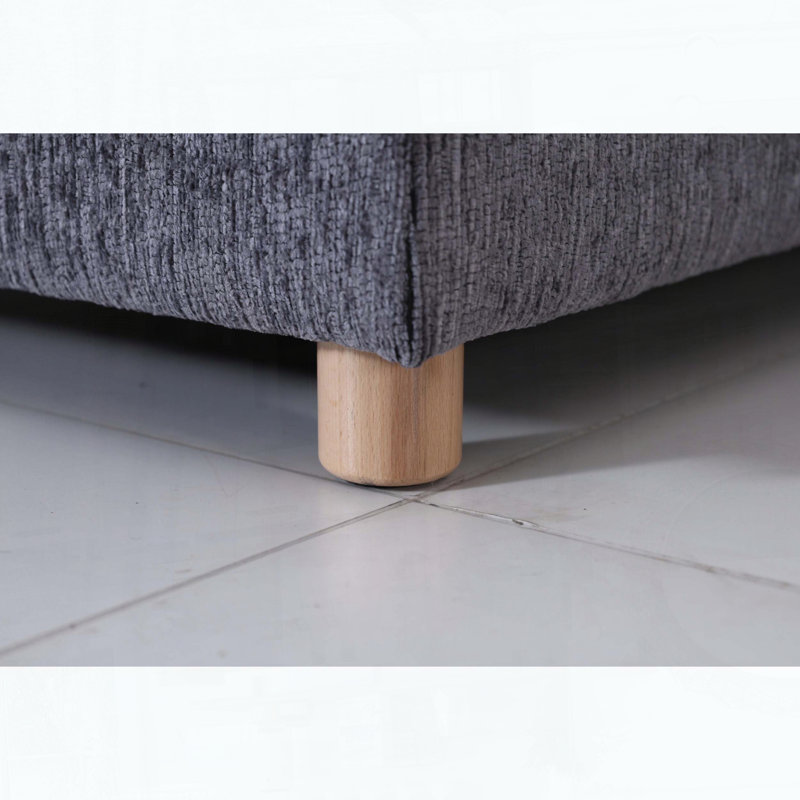 Canapé modulaire modulaire, Gris + 4 sièges