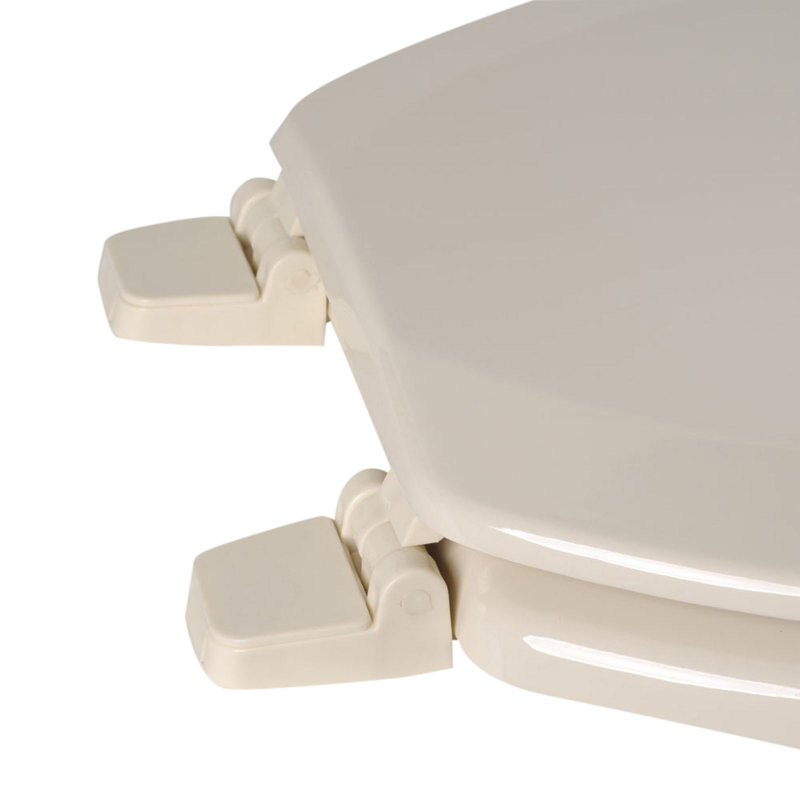 Elongated Toilet Seat and Lid, Bone