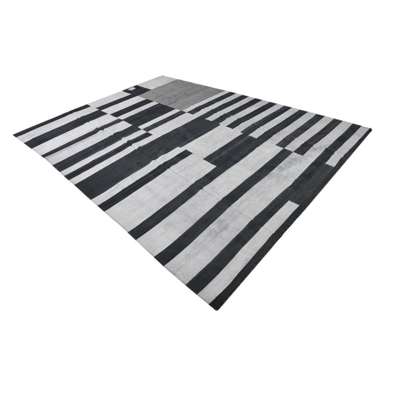 Orta Black Gray Rug