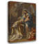 «The Madonna Appearing to St. Philip Neri» par Sebastiano Conca - Art mural sur toile tendue avec châssis-1725266937