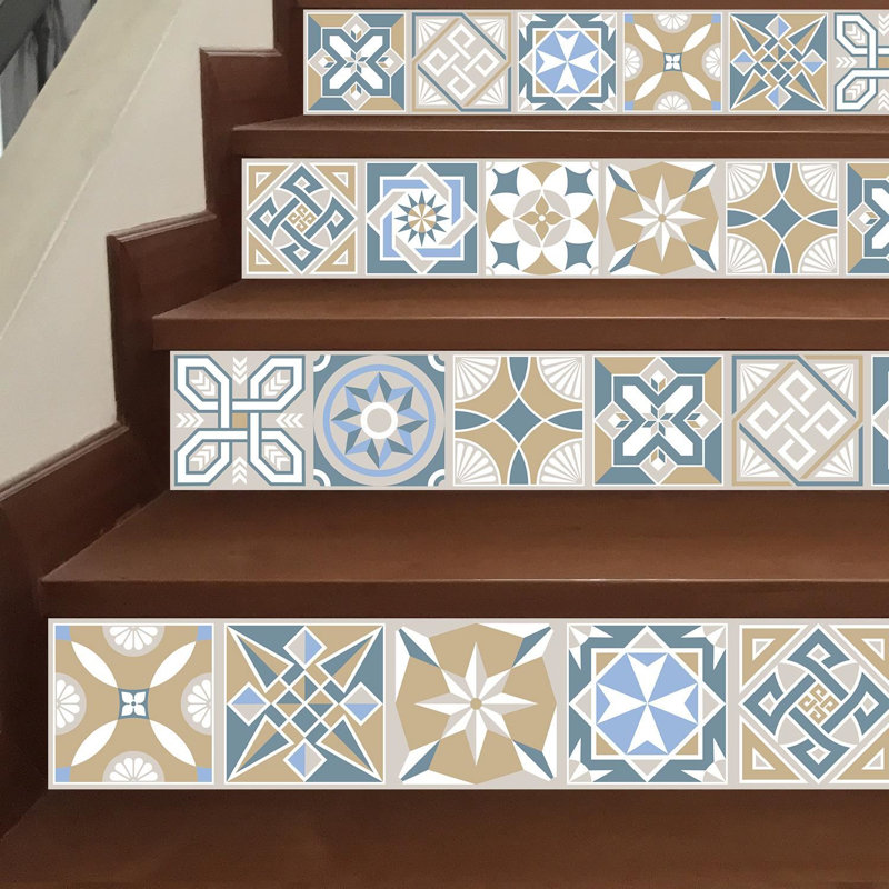 Lyon Encaustic Peel & Stick Mosaic Tile