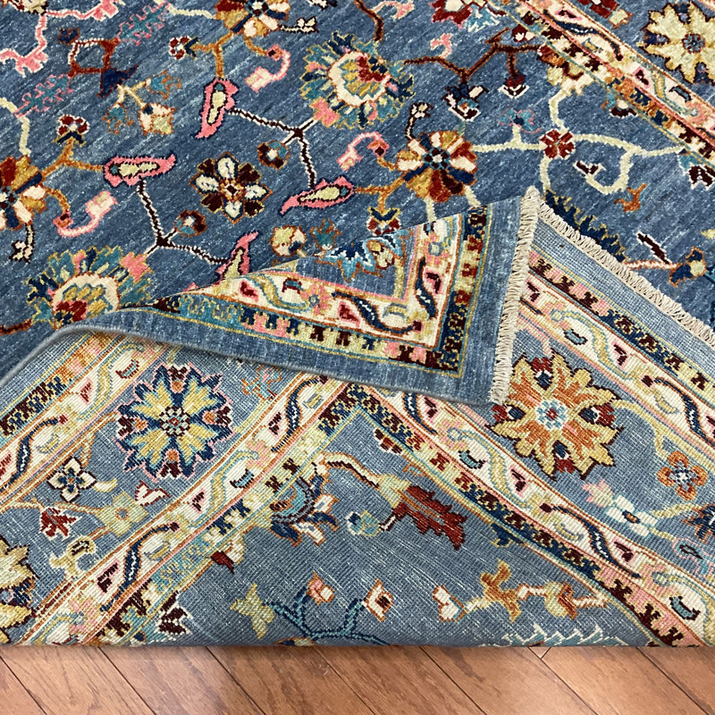 Wool Floral Indoor Rug