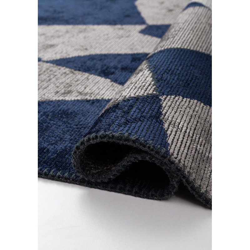 Rapture Abstract Area Rug, Rectangle 6'7" x 8'3"