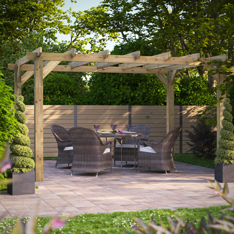 Powersheds Timber Pressure Treated Pergola