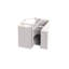 DL Cabinetry (Ready-To-Assemble) Shaker Style Lazy Susan Corner Base Cabinet W36" x H34.5" x D24" - White Shaker-125469995-125469996