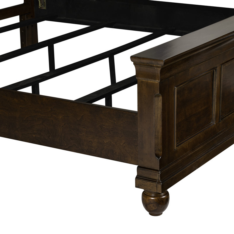 Lenny Panel Bed, Dresser & Mirror, Chest, and Nightstand Bedroom Set, King