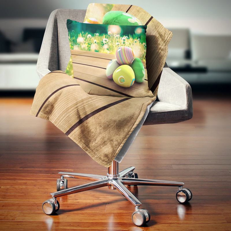 Coussin jaune jaune vert, 18 po x 18 po
