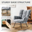 Chaise berçante moderne pour chambre de bébé, salon, chambre à coucher-1714314970