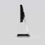 Support de plancher pivotant moderne noir / argent