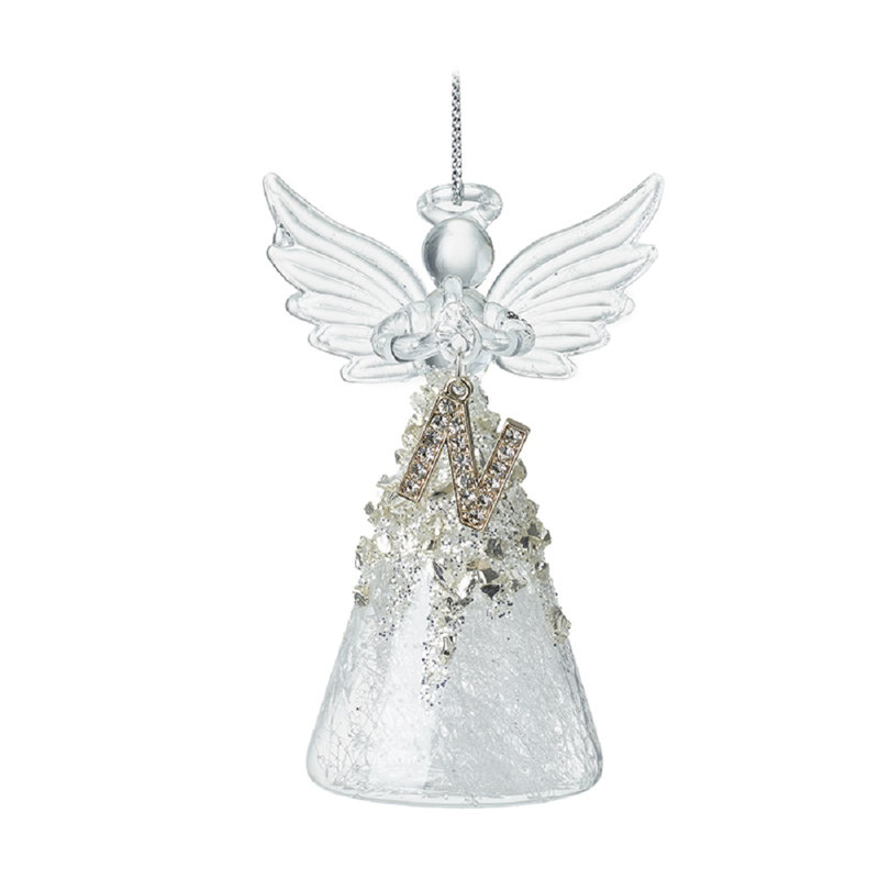 Mcdaniel 9cm Glass Hanging Figurine Ornament