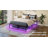 Laureldale 14 inches Metal Platform Bed with LED Lights, USB Charging Station-176937642