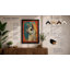 Serene Llama Modern - Framed Print-896108807-896108802