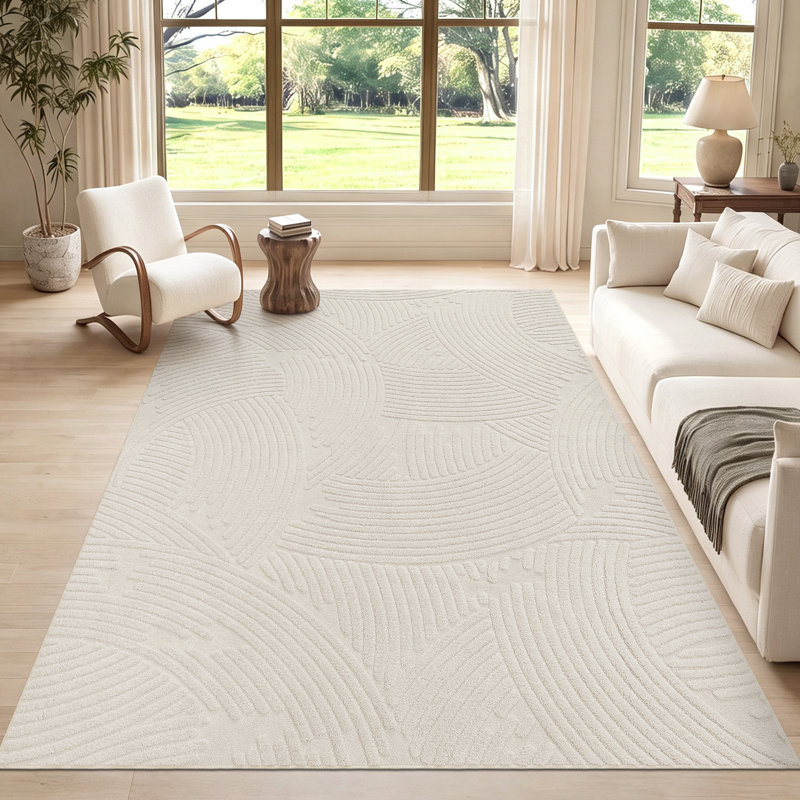 Tapis oriental antidérapant lavable à la machine, Rectangle 5 pi x 7 pi