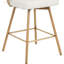 Tabouret de bar pivotant à hauteur de siège 26,25 po Finkelstein-112400260