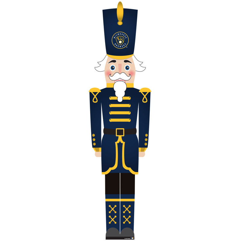 Milwaukee Brewers 46" Nutcracker Leaner