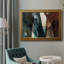 «Obscure Abstract VII», peinture sur toile encadrée-1642612983
