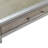 Adela Glass Top Metal Base Writing Desk