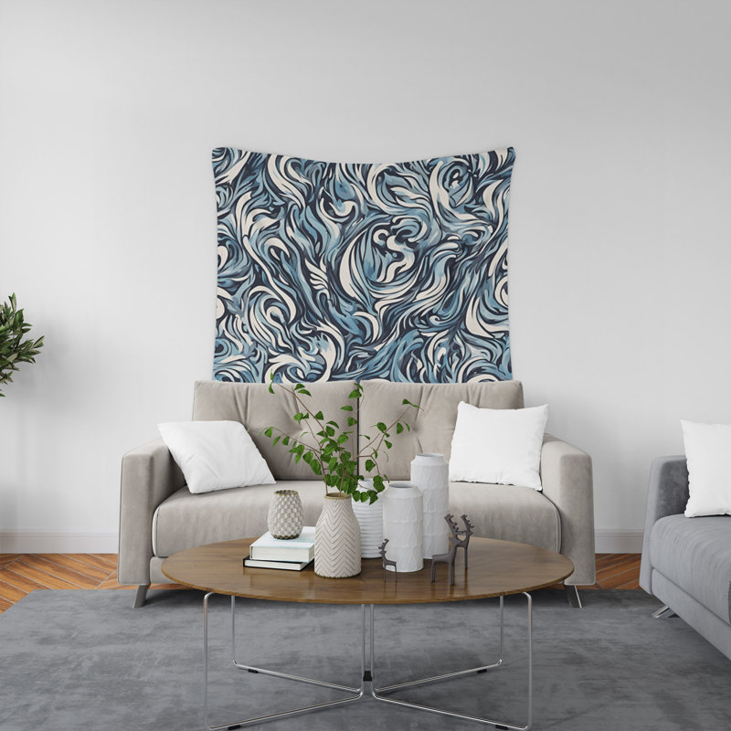 Tapisserie murale, H 80 po x l 68 po