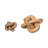 Medich Neutral Wood Decorative Knot Figurine-901302959-901302956