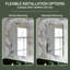 Armoire à pharmacie sans cadre 16 po x 24 po avec miroir encastré ou à fixation en surface