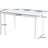 Square Metal Legged Kitchen Table In Antique White For Practicality, Top, 69.86" W X 31.5" D 29.5" H, Extendable Function Modern Dining With Shape And Legs, Home Decor