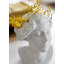 White 10.24" Porcelain Table Vase