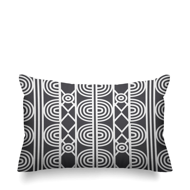 Housse et insert de coussin extérieur Isabis, gris